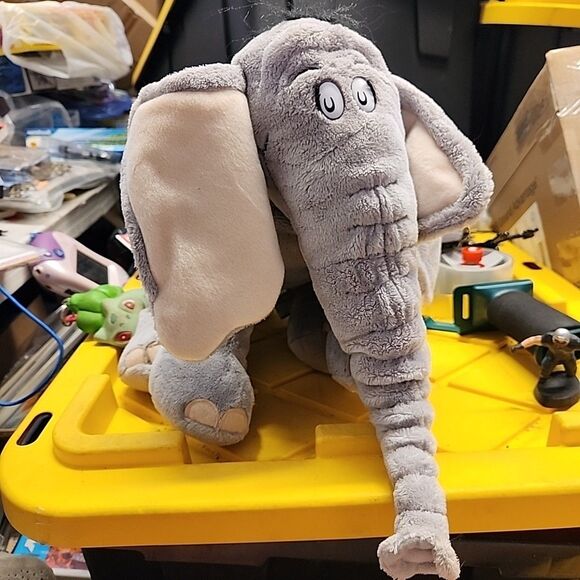Dr Seuss Other - Dr Seuss 14" Plush Horton Hears A Who Macys 2008 Stuffed Elephant